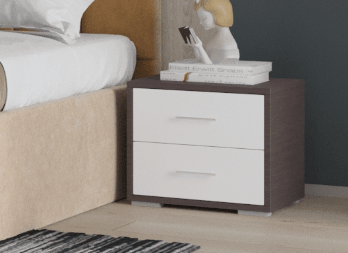 set-noptiere-atlantic-wenge_alb Set 2 noptiere Atlantic, Wenge/Alb - imagine 1