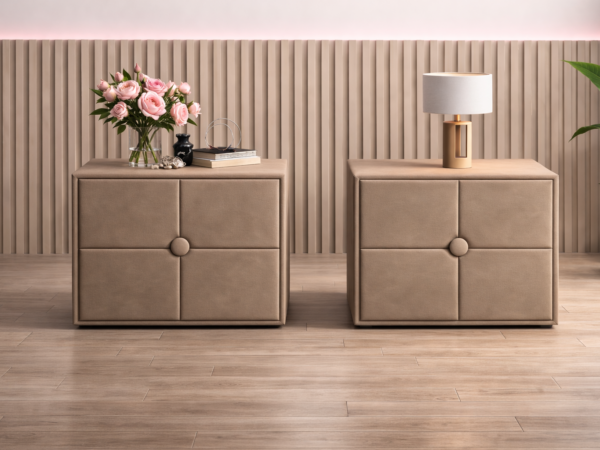 Set 2 noptiere Royal, Bej