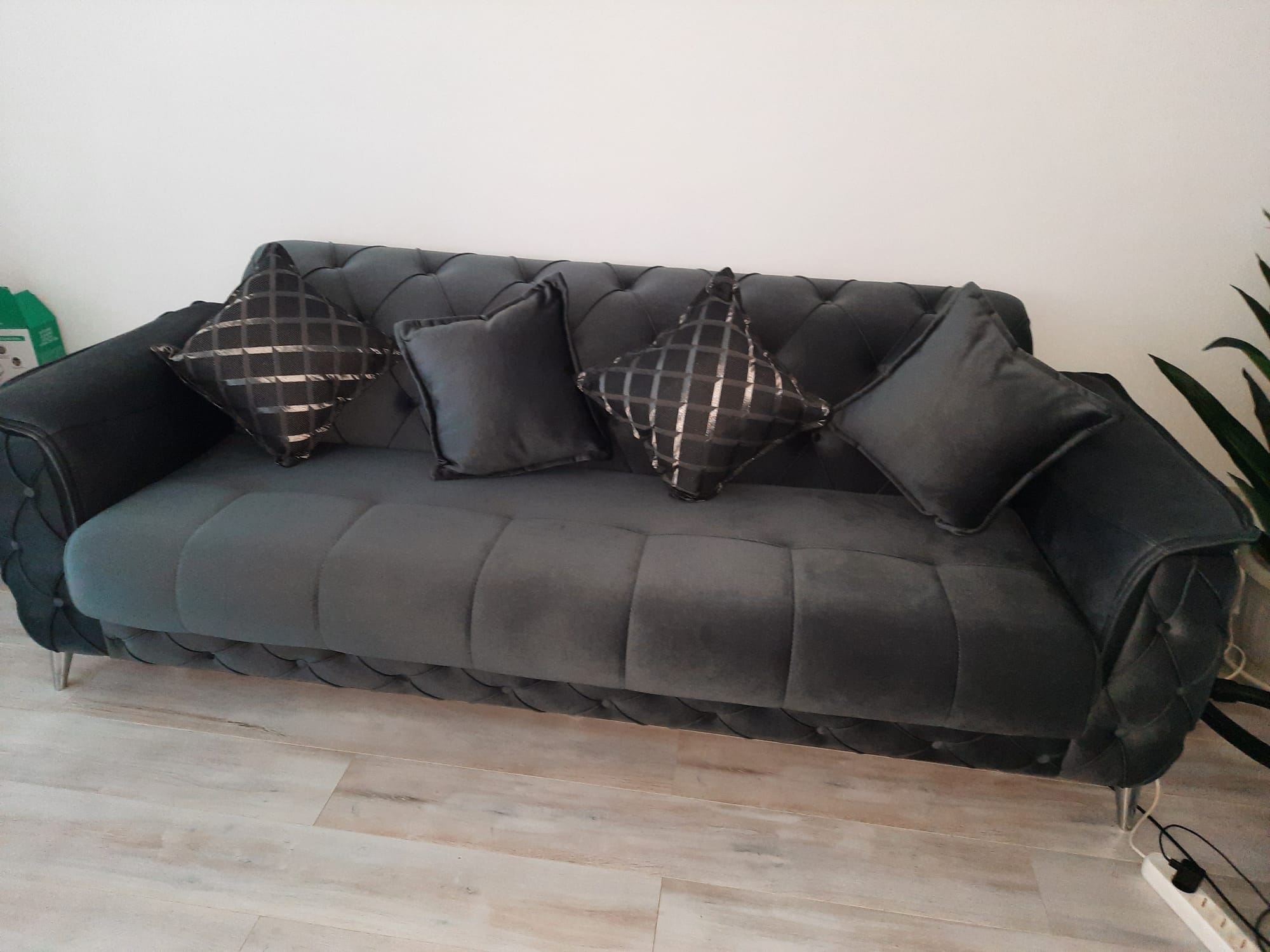Canapea extensibila Cordoba, Gri photo review